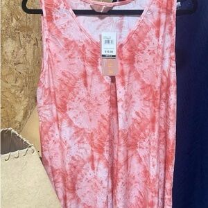 TWO TOP Women's 1 Pink and 1 blue Sleeveless Top